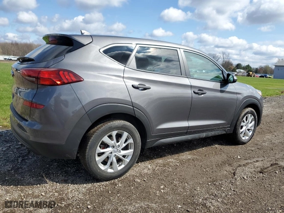 2021 Hyundai Tucson SE with VIN KM8J23A45MU308406, listed as a Copart auction lot 52585635 with 69,205 mi miles and Salvage Title. Bid and sale history available at carsss.com. Image 3.