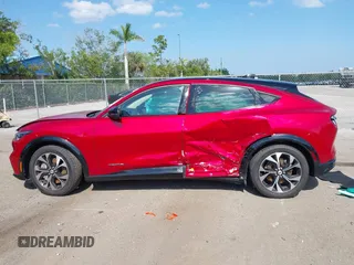 2023 Ford Mustang Mach-E Premium with VIN 3FMTK3SU7PMA97466, listed as a IAAI auction lot 42042779 with 11,016 mi miles and . Bid and sale history available at DreamBid. Image 14.