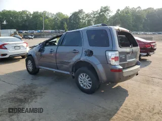 2009 Mercury Mariner Premier with VIN 4M2CU97G39KJ16748, listed as a Copart auction lot 60787005 with 191,206 mi miles and Salvage title. Bid and sale history available at DreamBid. Image 2.