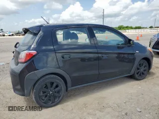 2024 Mitsubishi Mirage Black Edition with VIN ML32AWHJ8RH005115, listed as a Copart auction lot 61952585 with 30,764 mi miles and Clean title. Bid and sale history available at DreamBid. Image 3.