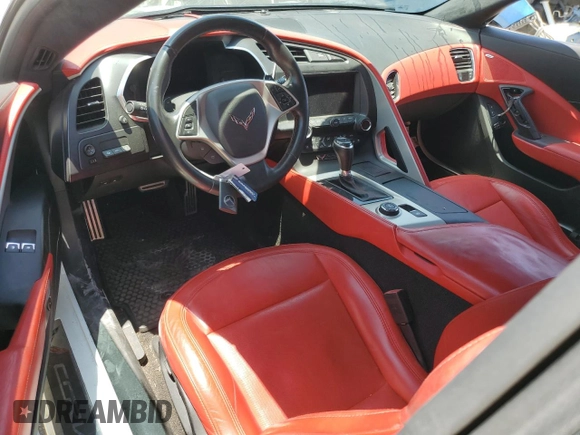2015 Chevrolet Corvette 3LT with VIN 1G1YF2D75F5122894, listed as a Copart auction lot 53583104 with 64,897 mi miles and Clean Title. Bid and sale history available at carsss.com. Image 8.