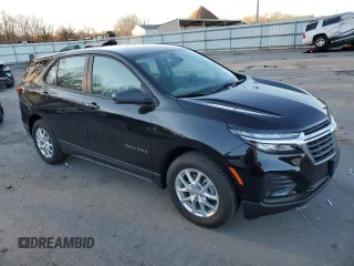 2024 Chevrolet Equinox LS with VIN 3GNAX5EG7RL274354, listed as a Copart auction lot 82383104 with 12,475 mi miles and Salvage Title. Bid and sale history available at carsss.com. Image 4.