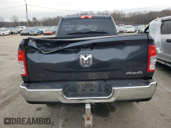 2021 Ram 2500 Tradesman with VIN 3C6UR5CJ2MG561219, listed as a Copart auction lot 82590154 with 25,389 mi miles and Salvage title. Bid and sale history available at DreamBid. Image 6.