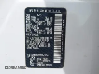 2013 Infiniti QX56 z VIN JN8AZ2NE1D9042676, wystawiony jako IAAI lot #42181659 z przebiegiem 113 454 mil mil oraz . Historia ofert i sprzedaży dostępna na DreamBid. Obrazek 9.