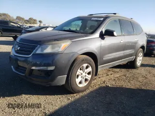 2013 Chevrolet Traverse LS with VIN 1GNKRFED2DJ184555, listed as a Copart auction lot 87126994 with 180,262 mi miles and Clean Title. Bid and sale history available at carsss.com. Image 1.