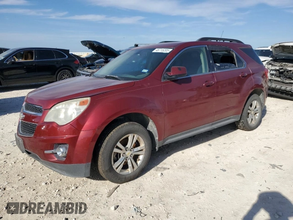 2011 Chevrolet Equinox LT w/2LT with VIN 2CNALPEC1B6211740, listed as a Copart auction lot 46715205 with 171,277 mi miles and Clean Title. Bid and sale history available at carsss.com. Image 1.