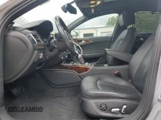 2016 Audi A6 Premium Plus with VIN WAUGFAFC7GN153926, listed as a Copart auction lot 60462505 with 117,697 mi miles and Salvage title. Bid and sale history available at DreamBid. Image 7.