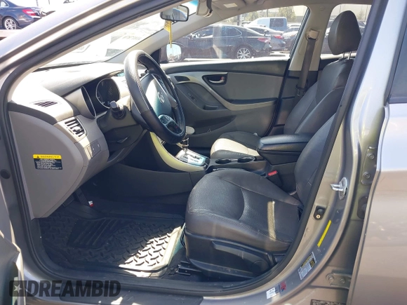 2012 Hyundai Elantra Limited with VIN KMHDH4AE5CU388816, listed as a IAAI auction lot 41817870 with 136,547 mi miles. Bid and sale history available at carsss.com. Image 5.