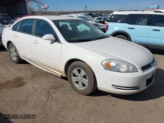 2008 Chevrolet Impala LT with VIN 2G1WT58K581312926, listed as a IAAI auction lot 41644600 with 75,691 mi miles. Bid and sale history available at carsss.com. Image 1.