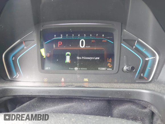 2019 Honda Odyssey EX-L with VIN 5FNRL6H70KB083596, listed as a IAAI auction lot 42072667 with 153,087 mi miles and . Bid and sale history available at DreamBid. Image 7.