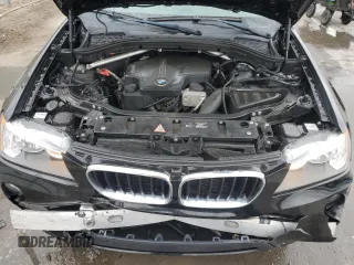 2013 BMW X3 xDrive28i with VIN 5UXWX9C50D0A14411, listed as a Copart auction lot 48169035 with 102,176 mi miles and Salvage Title. Bid and sale history available at carsss.com. Image 12.