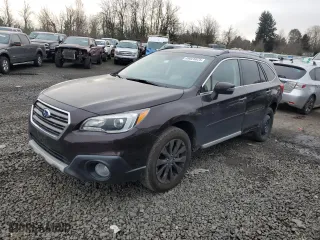 2017 Subaru Outback Touring with VIN 4S4BSATCXH3257171, listed as a Copart auction lot 89025625 with 142,875 mi miles and Salvage Title. Bid and sale history available at carsss.com. Image 1.