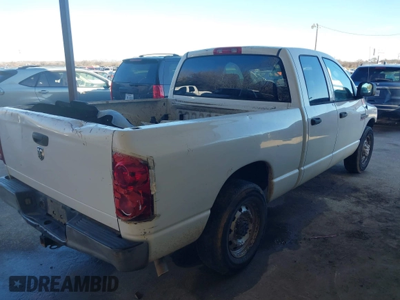 2008 Dodge 2500 ST with VIN 3D7KR28D48G174524, listed as a IAAI auction lot 41657251 with Not Provided miles and . Bid and sale history available at DreamBid. Image 4.