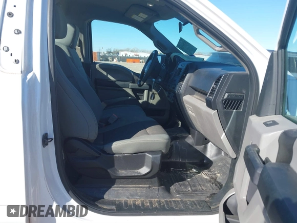 2018 Ford F-150 XL with VIN 1FTMF1CB6JKE06101, listed as a IAAI auction lot 41411228 with 34,612 mi miles. Bid and sale history available at carsss.com. Image 5.