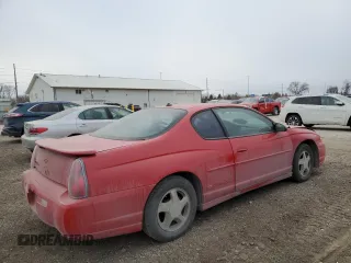 2004 Chevrolet Monte Carlo SS with VIN 2G1WX12K449193350, listed as a Copart auction lot 44987355 with 141,715 mi miles and Salvage Title. Bid and sale history available at carsss.com. Image 3.