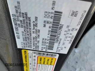 2016 Ford Fusion SE with VIN 1FA6P0H73G5129862, listed as a Copart auction lot 47402345 with 45,172 mi miles and Salvage Title. Bid and sale history available at DreamBid. Image 13.