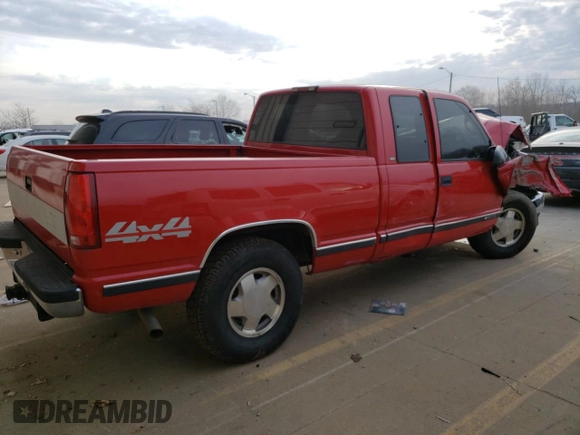 1997 Chevrolet Silverado 1500 with VIN 2GCEK19R4V1250361, listed as a Copart auction lot 48798925 with 90,193 mi miles and Salvage Title. Bid and sale history available at DreamBid. Image 3.