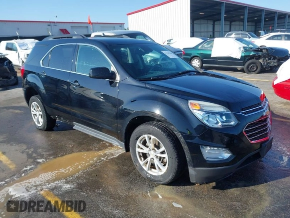 2017 Chevrolet Equinox LT with VIN 2GNALCEK7H1565750, listed as a IAAI auction lot 41966988 with 105,846 mi miles. Bid and sale history available at carsss.com. Image 1.