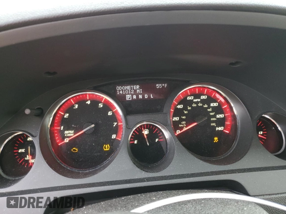 2012 GMC Acadia SLT2 with VIN 1GKKRSED7CJ257553, listed as a Copart auction lot 87649405 with 141,012 mi miles and Salvage Title. Bid and sale history available at carsss.com. Image 9.