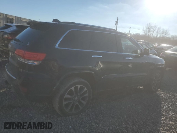 2017 Jeep Grand Cherokee Overland with VIN 1C4RJFCG1HC778818, listed as a Copart auction lot 87368764 with 62,471 mi miles and Salvage Title. Bid and sale history available at carsss.com. Image 3.