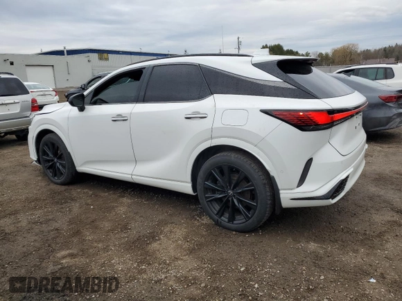 2023 Lexus RX with VIN 2T2BCMEA3PC006024, listed as a Copart auction lot 51837805 with 39,985 mi miles and Salvage Title. Bid and sale history available at carsss.com. Image 2.