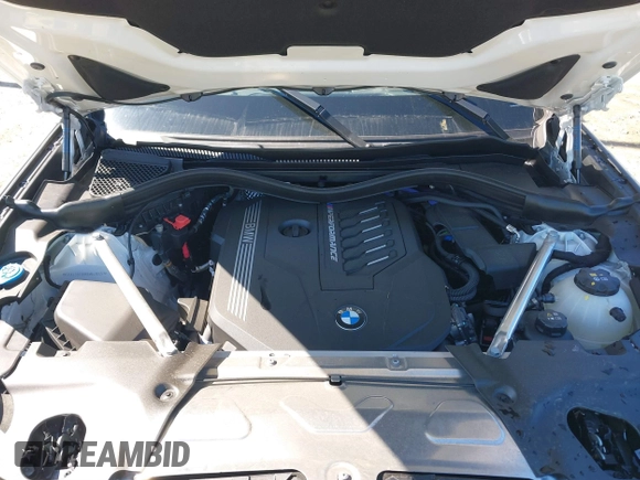 2024 BMW X4 M40i with VIN 5UX43DT00R9W43645, listed as a IAAI auction lot 41578936 with 11,028 mi miles. Bid and sale history available at carsss.com. Image 10.