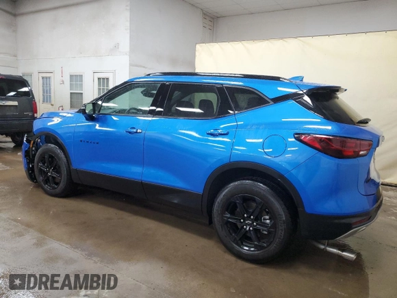 2024 Chevrolet Blazer LT с VIN 3GNKBDR44RS192617, выставлен на аукционе Copart как лот 44419055 с пробегом 8 726 миль миль и Списание • Salvage title. История ставок и продаж доступна на DreamBid. Изображение 2.