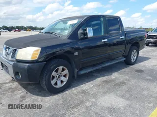 2004 Nissan Titan LE with VIN 1N6AA07B54N583681, listed as a IAAI auction lot 42549178 with 263,841 mi miles and . Bid and sale history available at DreamBid. Image 2.