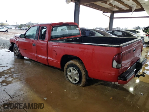 1999 Dodge Dakota SLT with VIN 1B7GL22X4XS210675, listed as a Copart auction lot 85746454 with 203,884 mi miles and Salvage Title. Bid and sale history available at carsss.com. Image 2.