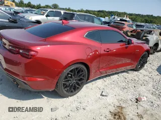 2022 Chevrolet Camaro LT1 with VIN 1G1FF1R73N0117120, listed as a Copart auction lot 70218334 with 37,419 mi miles and Salvage Title. Bid and sale history available at carsss.com. Image 3.