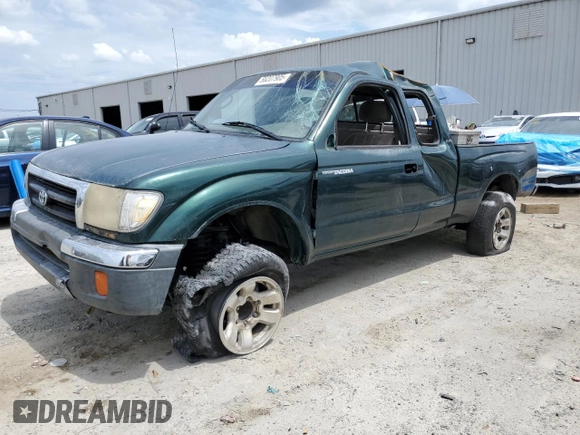 2000 Toyota Tacoma PreRunner with VIN 4TASM92N5YZ589270, listed as a Copart auction lot 58207905 with Not provided miles and Clean title. Bid and sale history available at DreamBid. Image 1.
