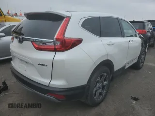 2019 Honda CR-V EX with VIN 5J6RW2H55KL031631, listed as a Copart auction lot 54448354 with 132,449 mi miles and Salvage Title. Bid and sale history available at carsss.com. Image 3.
