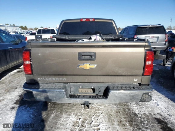 2015 Chevrolet Silverado 1500 LT with VIN 3GCUKREH0FG285530, listed as a Copart auction lot 86402414 with 143,382 mi miles and Salvage Title. Bid and sale history available at carsss.com. Image 6.