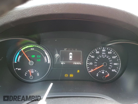 2017 Kia Optima Hybrid with VIN KNAGT4LE6H5014212, listed as a Copart auction lot 51467685 with 176,707 mi miles and Salvage Title. Bid and sale history available at carsss.com. Image 9.