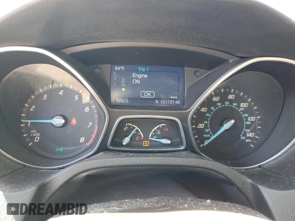 2014 Ford Focus SE with VIN 1FADP3K28EL337878, listed as a Copart auction lot 50875385 with 101,731 mi miles and Salvage Title. Bid and sale history available at carsss.com. Image 9.