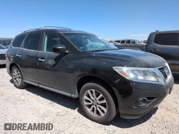 2013 Nissan Pathfinder Platinum with VIN 5N1AR2MM8DC635468, listed as a Copart auction lot 61009425 with 171,230 mi miles and Clean title. Bid and sale history available at DreamBid. Image 4.