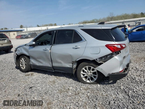 2018 Chevrolet Equinox LT with VIN 2GNAXJEV4J6262582, listed as a Copart auction lot 51537735 with 86,273 mi miles and Salvage Title. Bid and sale history available at DreamBid. Image 2.