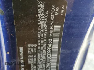 2012 BMW M6 z VIN WBSLZ9C59CC985456, wystawiony jako Copart lot #73796464 z przebiegiem 42 717 mil mil oraz Nie do naprawy • Non repairable. Historia ofert i sprzedaży dostępna na DreamBid. Obrazek 13.