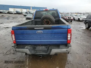 2022 Ford F-250 XL with VIN 1FT7X2BNXNED87164, listed as a Copart auction lot 47879475 with 59,597 mi miles and Salvage title. Bid and sale history available at DreamBid. Image 6.