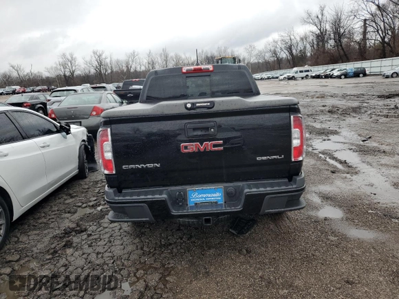 2017 GMC Canyon 4WD Denali with VIN 1GTG6EEN7H1284618, listed as a Copart auction lot 79315703 with 89,746 mi miles and Salvage Title. Bid and sale history available at carsss.com. Image 6.