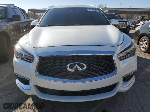 2016 Infiniti QX60 with VIN 5N1AL0MN2GC531738, listed as a Copart auction lot 43287585 with 77,626 mi miles and Salvage Title. Bid and sale history available at carsss.com. Image 5.