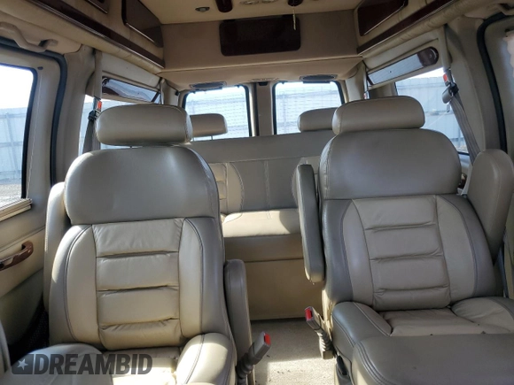 2011 GMC Savana Cargo Van YF7 Upfitter with VIN 1GDS7DC48B1172487, listed as a Copart auction lot 46772995 with 156,594 mi miles and Salvage Title. Bid and sale history available at carsss.com. Image 10.