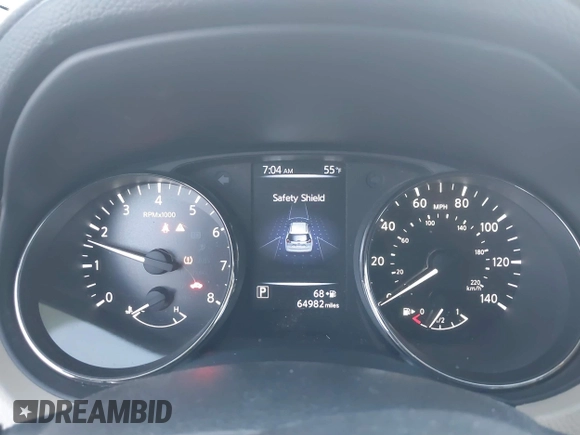 2017 Nissan Rogue SL with VIN JN8AT2MT6HW154527, listed as a IAAI auction lot 41808881 with 64,982 mi miles and . Bid and sale history available at DreamBid. Image 7.