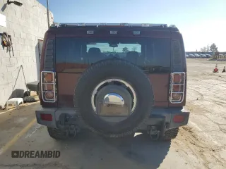 2006 Hummer H2 with VIN 5GRGN23U96H106451, listed as a Copart auction lot 43446335 with 173,305 mi miles and Clean Title. Bid and sale history available at carsss.com. Image 6.