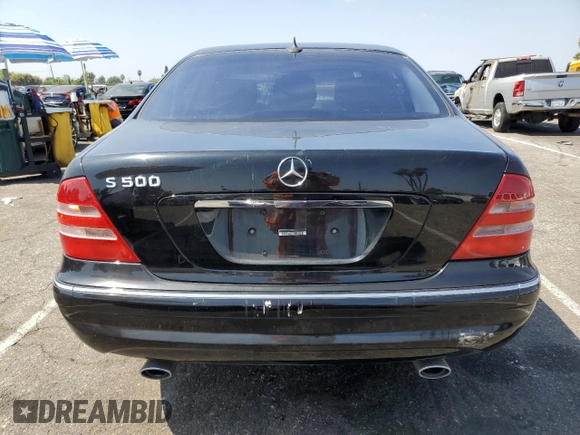 2002 Mercedes-Benz S-Class 5.0L with VIN WDBNG75J62A305994, listed as a Copart auction lot 71036634 with 142,679 mi miles and Clean Title. Bid and sale history available at carsss.com. Image 6.