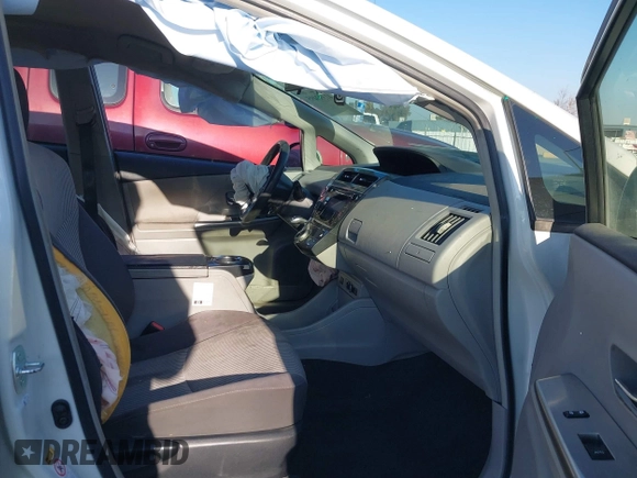 2017 Toyota Prius v Two with VIN JTDZN3EU4HJ067583, listed as a IAAI auction lot 41393495 with 316,410 mi miles. Bid and sale history available at carsss.com. Image 5.