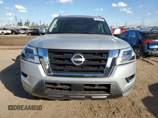 2022 Nissan Armada SV with VIN JN8AY2AC5N9161632, listed as a Copart auction lot 76475753 with 17,665 mi miles. Bid and sale history available at carsss.com. Image 5.