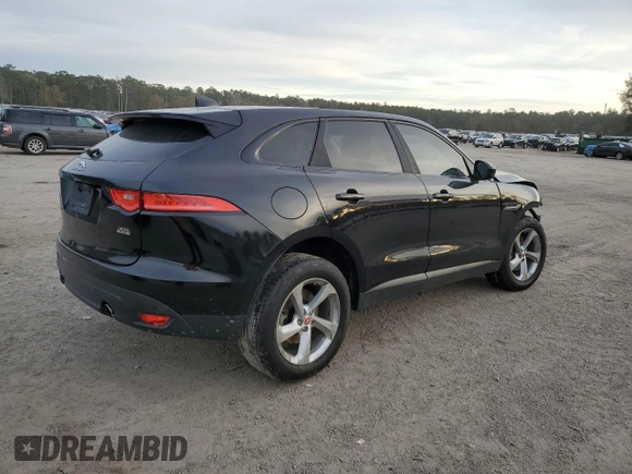 2018 Jaguar F-Pace 30t Premium with VIN SADCJ2GX6JA293900, listed as a Copart auction lot 83939084 with Not provided miles and Salvage title. Bid and sale history available at DreamBid. Image 3.