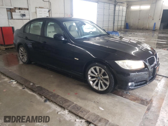 2011 BMW 3 Series 328i with VIN WBAPH7C56BE131427, listed as a Copart auction lot 56002815 with 88,598 mi miles and Salvage title. Bid and sale history available at DreamBid. Image 4.