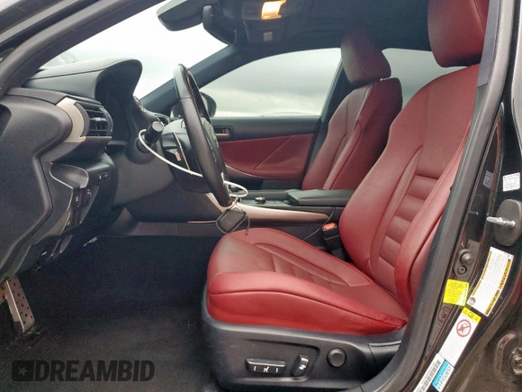 2017 Lexus IS 200t with VIN JTHBA1D29H5044292, listed as a Copart auction lot 51511985 with 109,369 mi miles and Salvage Title. Bid and sale history available at DreamBid. Image 7.
